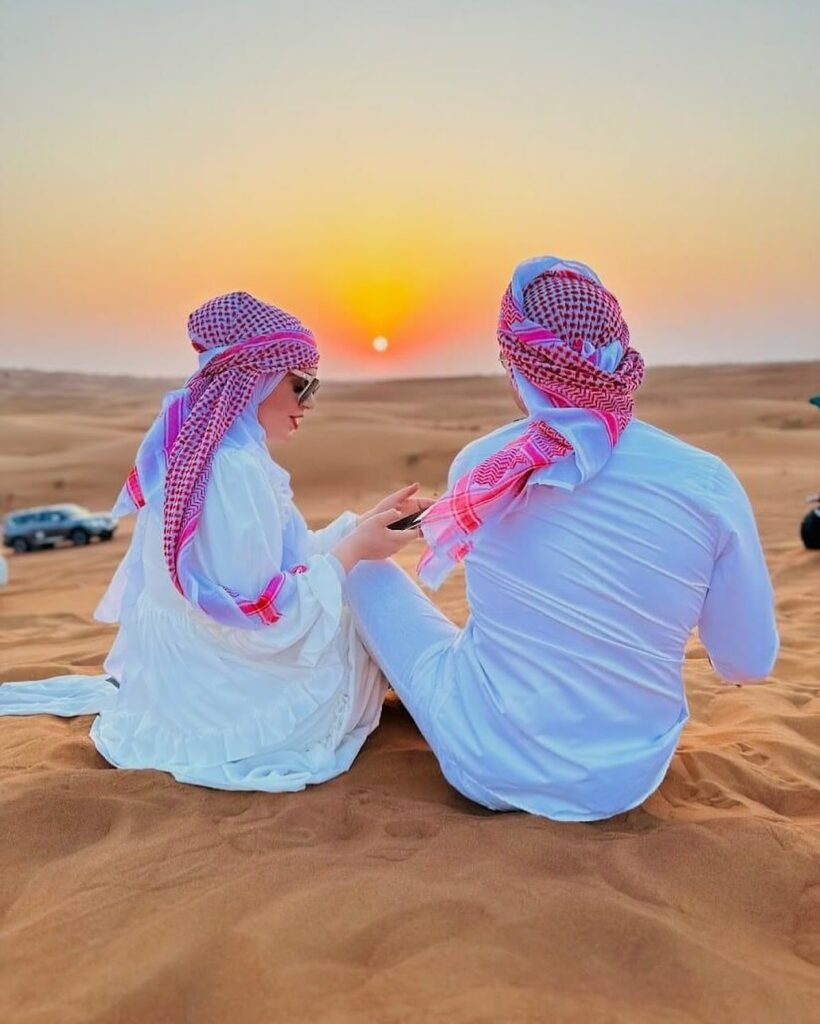 Evening desert safari in abu dhabi